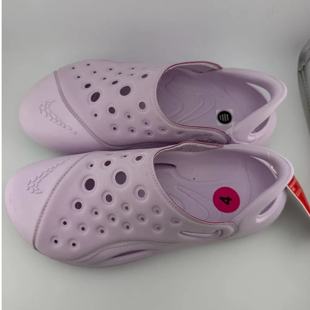 Nike Aquaswoosh GS 4Y Purple New Water Shoes Clogs FN0740-500
